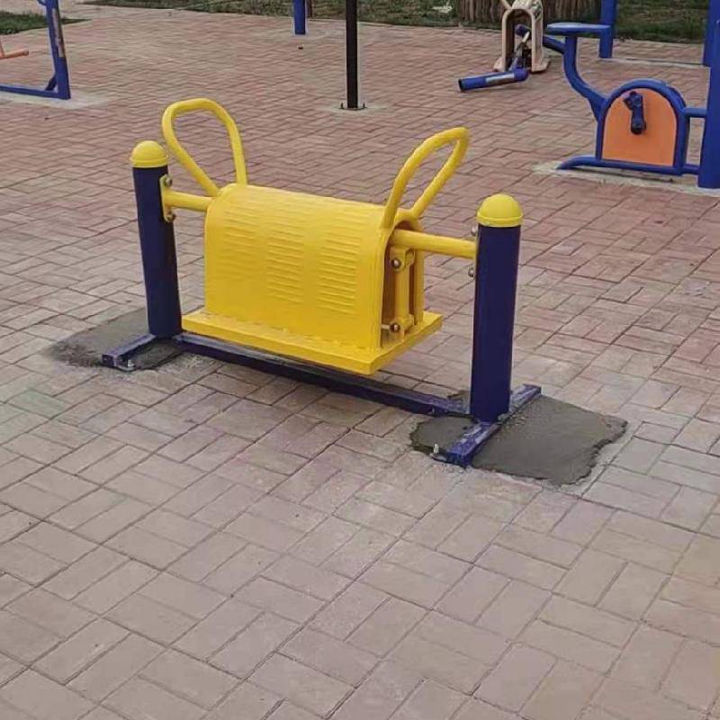 室外新农村老年人体育用品活动器材 双人漫步机(图10) 室外新农村老年人体育用品活动器材 双人漫步机(图10)