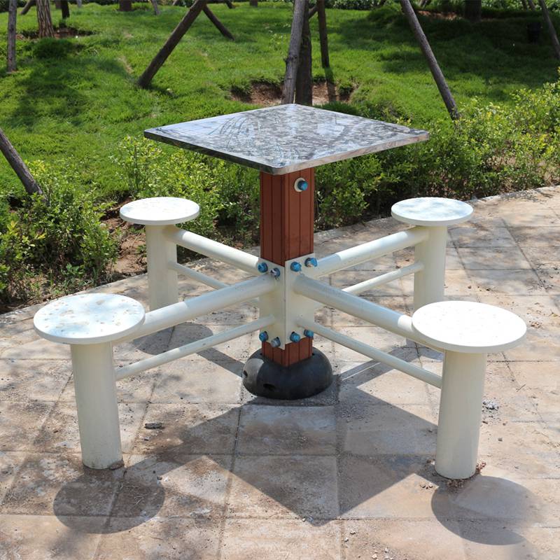 室外健身器材户外小区公园社区广场老年人体育用品路径棋盘桌(图4)